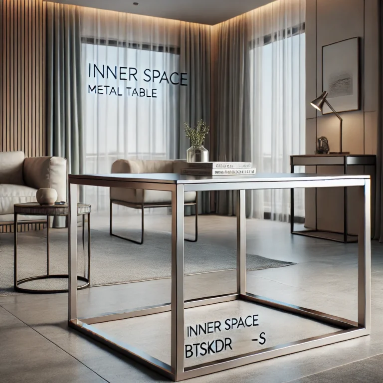 Inner Space Metal Table BTSKDR-S: Stylish Furniture Choice